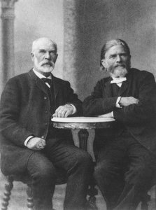 Cato Guldberg et Peter Waage